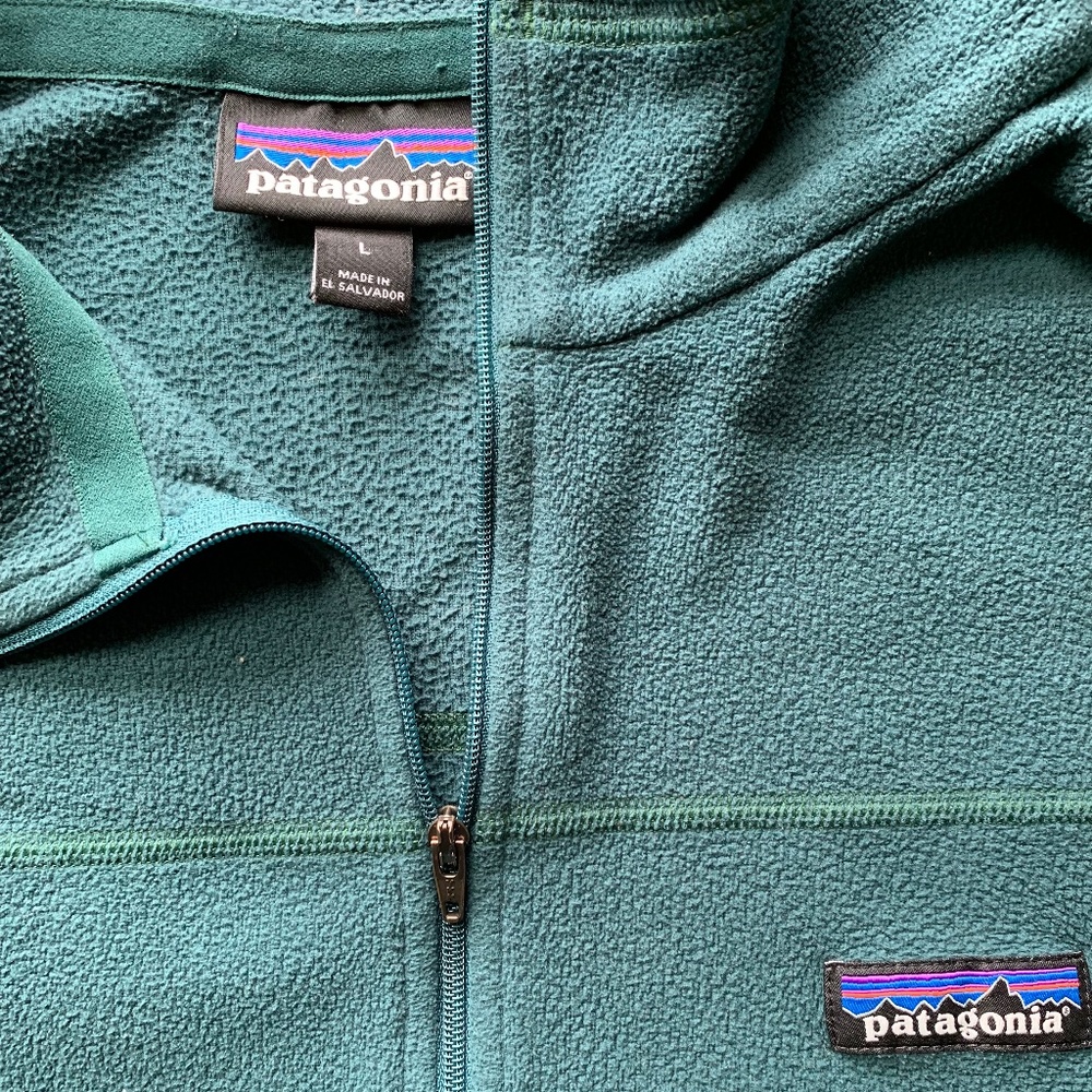 Patagonia Fleece Pullover (Dark Teal)